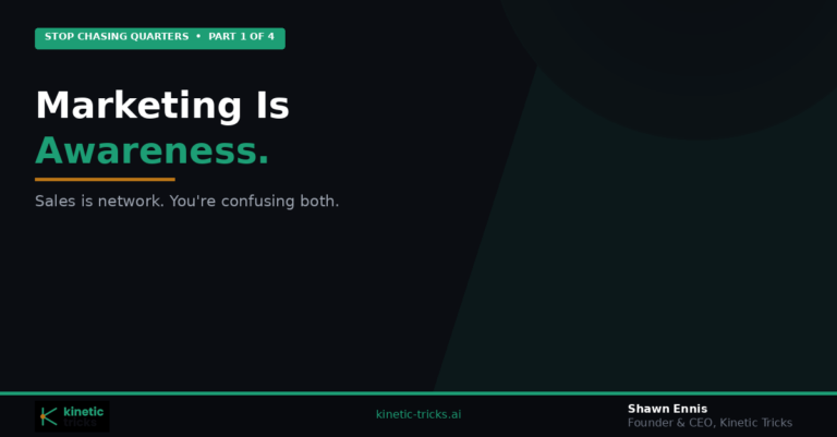 Its Time to Define What Go-to-Market Is